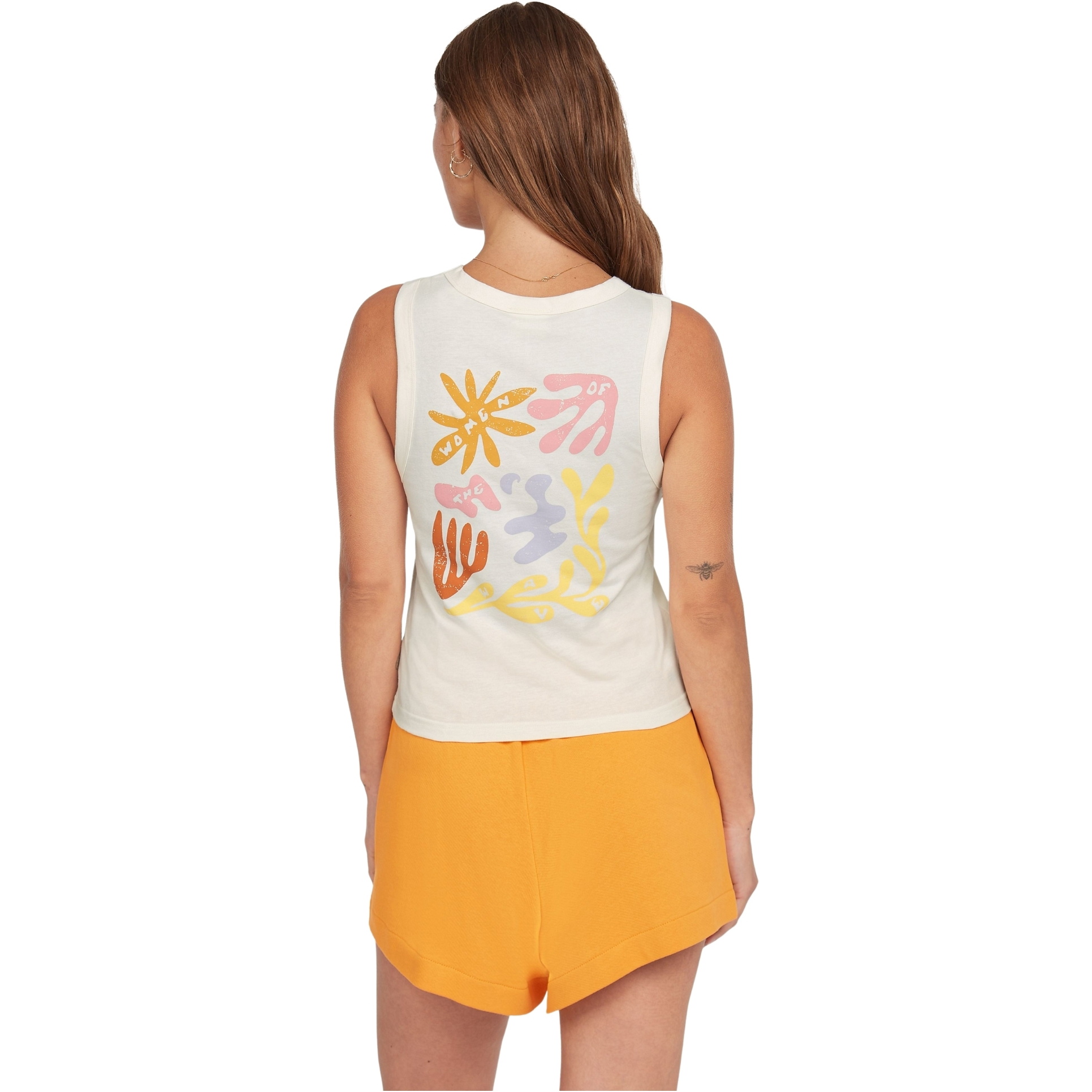 2025 O'Neill Frauen Frauen Der Welle Tanktop 1850228 - Dusty Vanilla